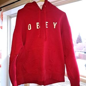 Red OBEY Sweatshirt
